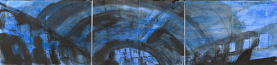 Piccadilly Line Sketchbook - Down into the abyss