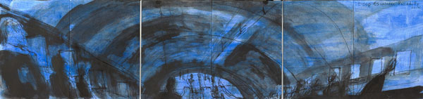 Piccadilly Sketchbook - Down into the abyss