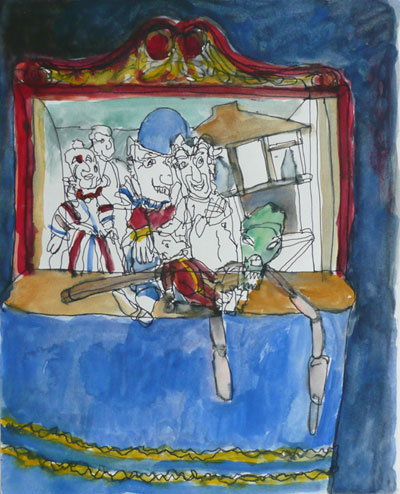 Creative Landscapes: Punch and Judy at Hastings Museum