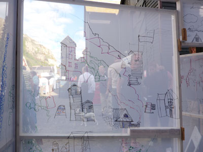 net shop drawing tent