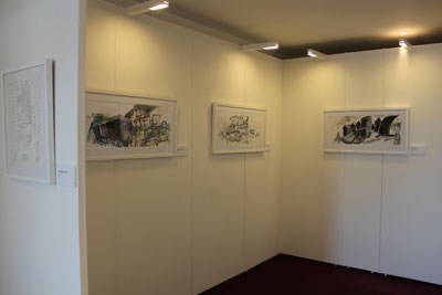 installation shot sally booth artwork