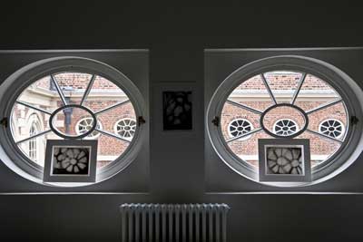 My studio windows, Bluecoat
