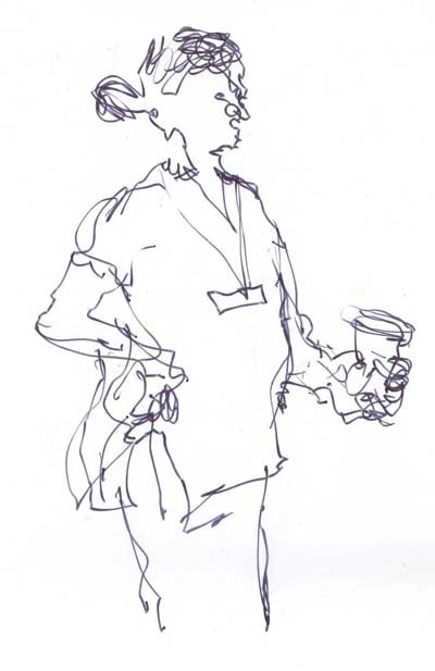 Grabbing-a-coffee-in-the-canteen