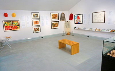 Geevor Tin Mine Exhibition Installation shot.