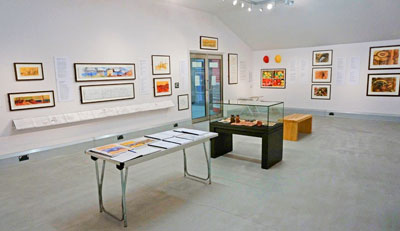 Geevor Tin Mine Exhibition Installation shot 3