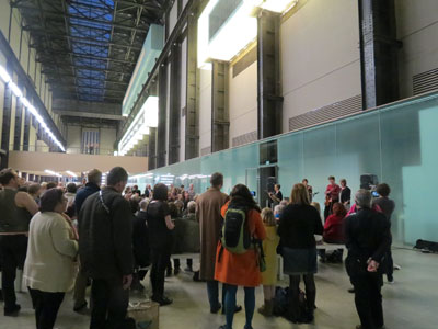Performance in the Turbine Hall 21st March photo Kevin Harrison