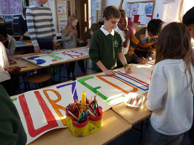 Making banners