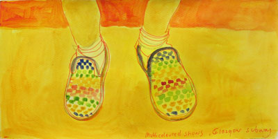 Multi-coloured Shoes