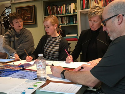 Tony, Tanya and Participants, Wellcome Collection Event, 2nd February 2018